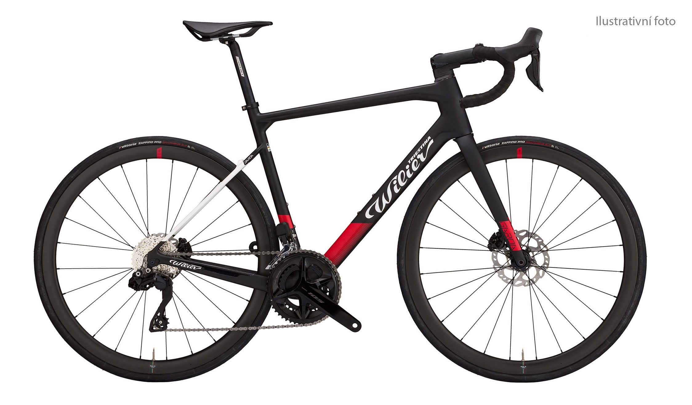 kolo GARDA Disc+ 105 2x12+ RX26 black red