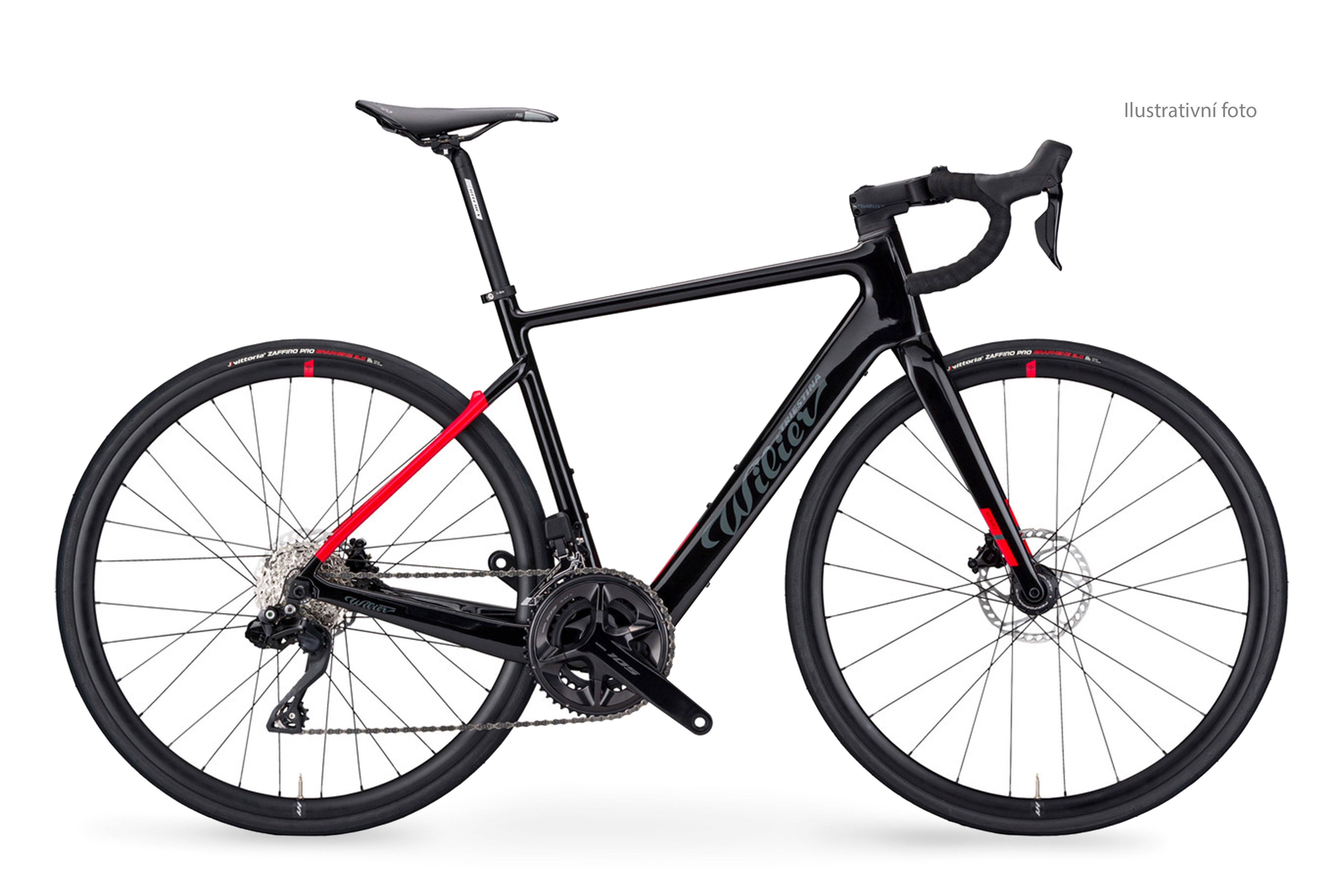 Wilier GARDA HY + 105 Di2 + NDR28 black red L