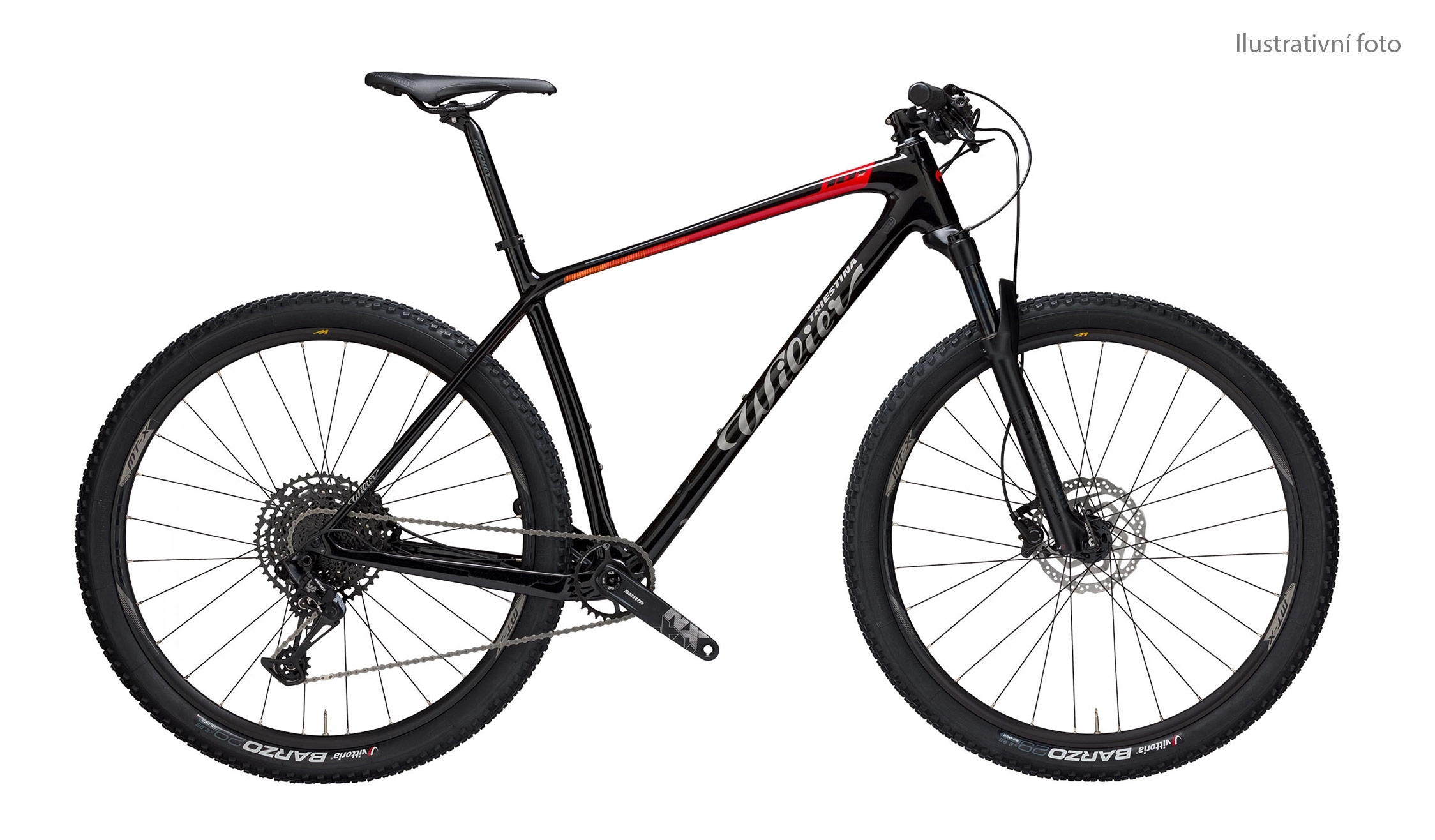 kolo MTB 29"101X+XT 1x12+SID+MT501 black orange