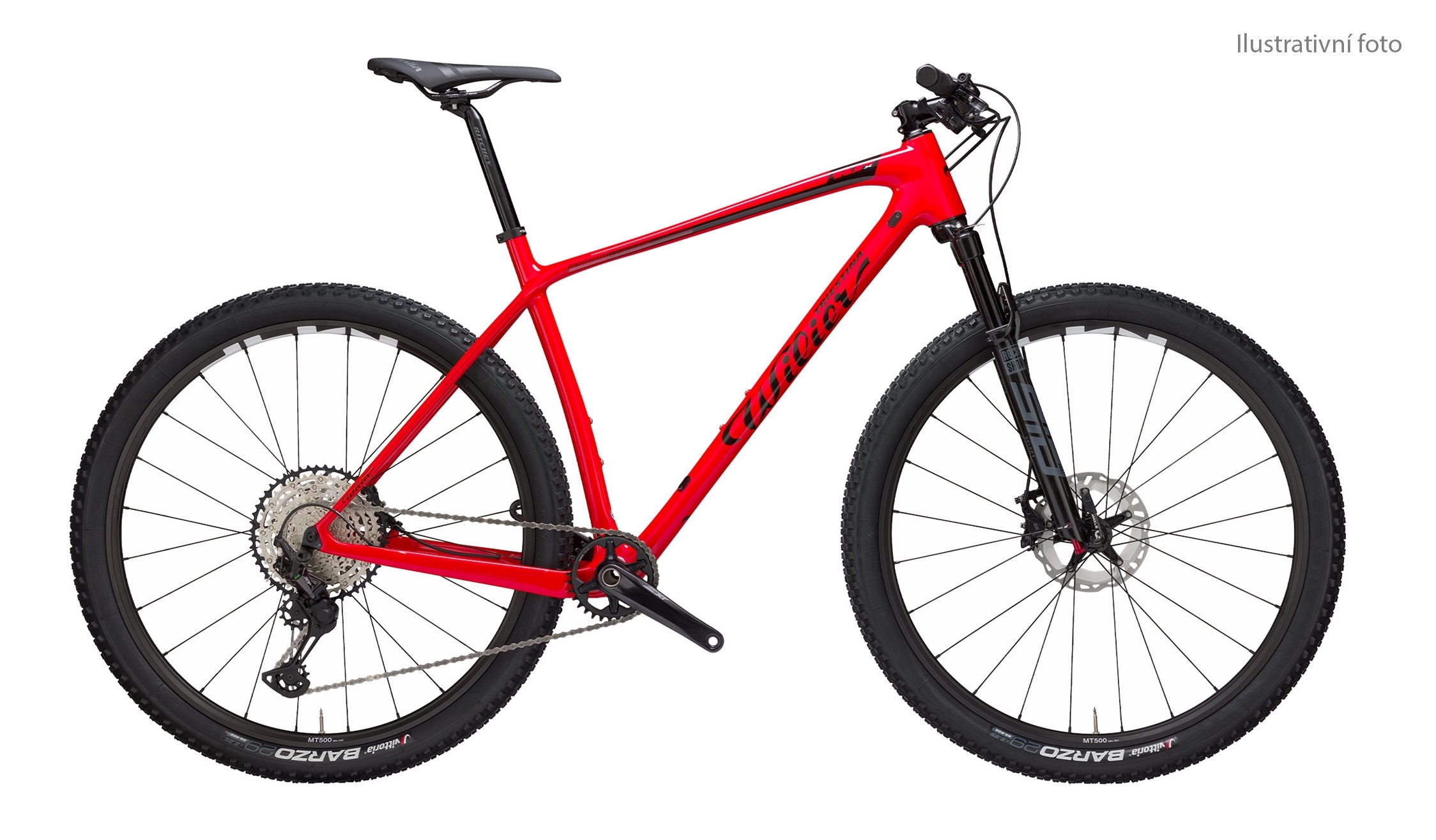 kolo MTB 29"101X+XT 1x12+SID+MT501 red black