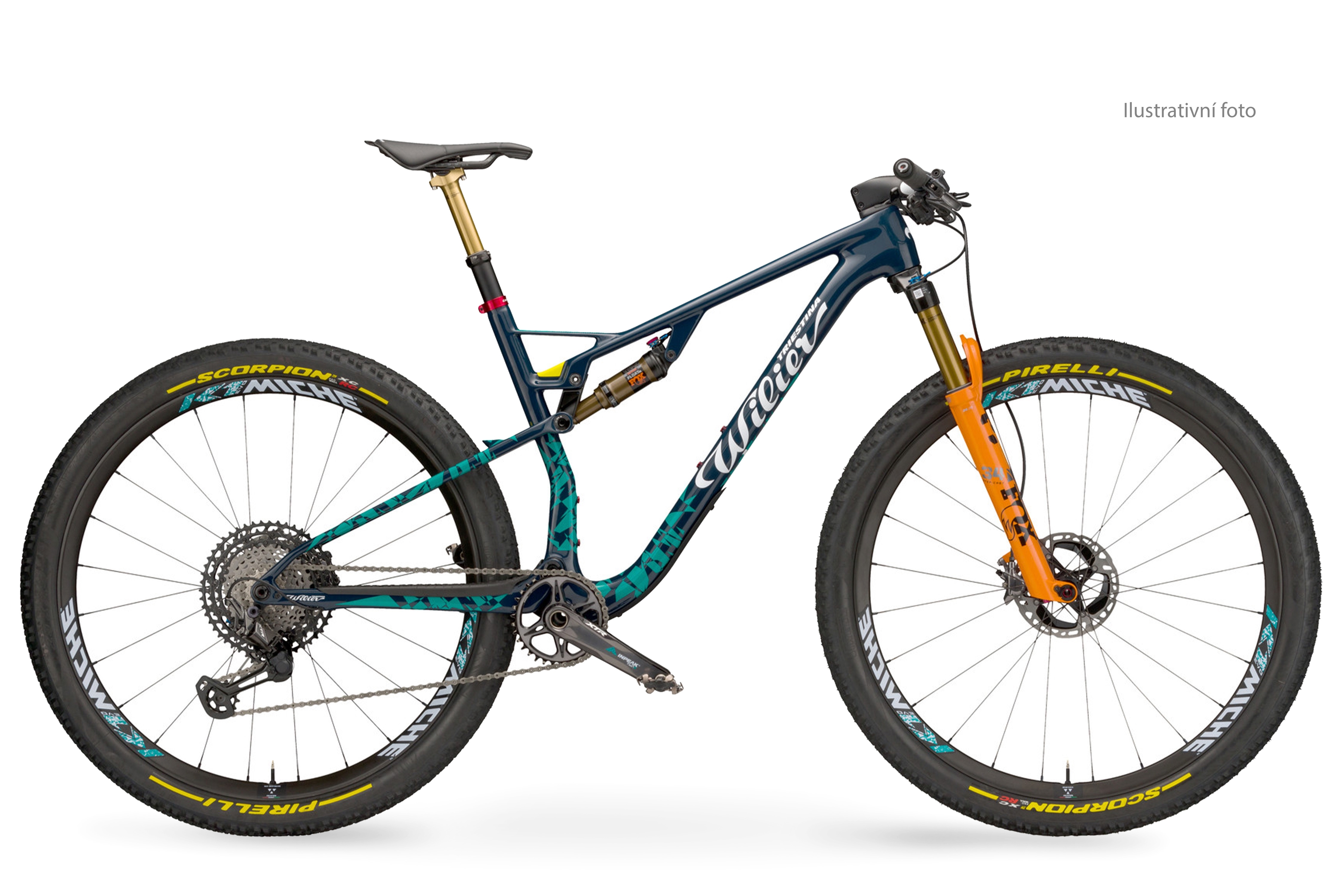 Wilier URTA MAX SLR + XT 1x12 + SID + K6 W Pirelli M