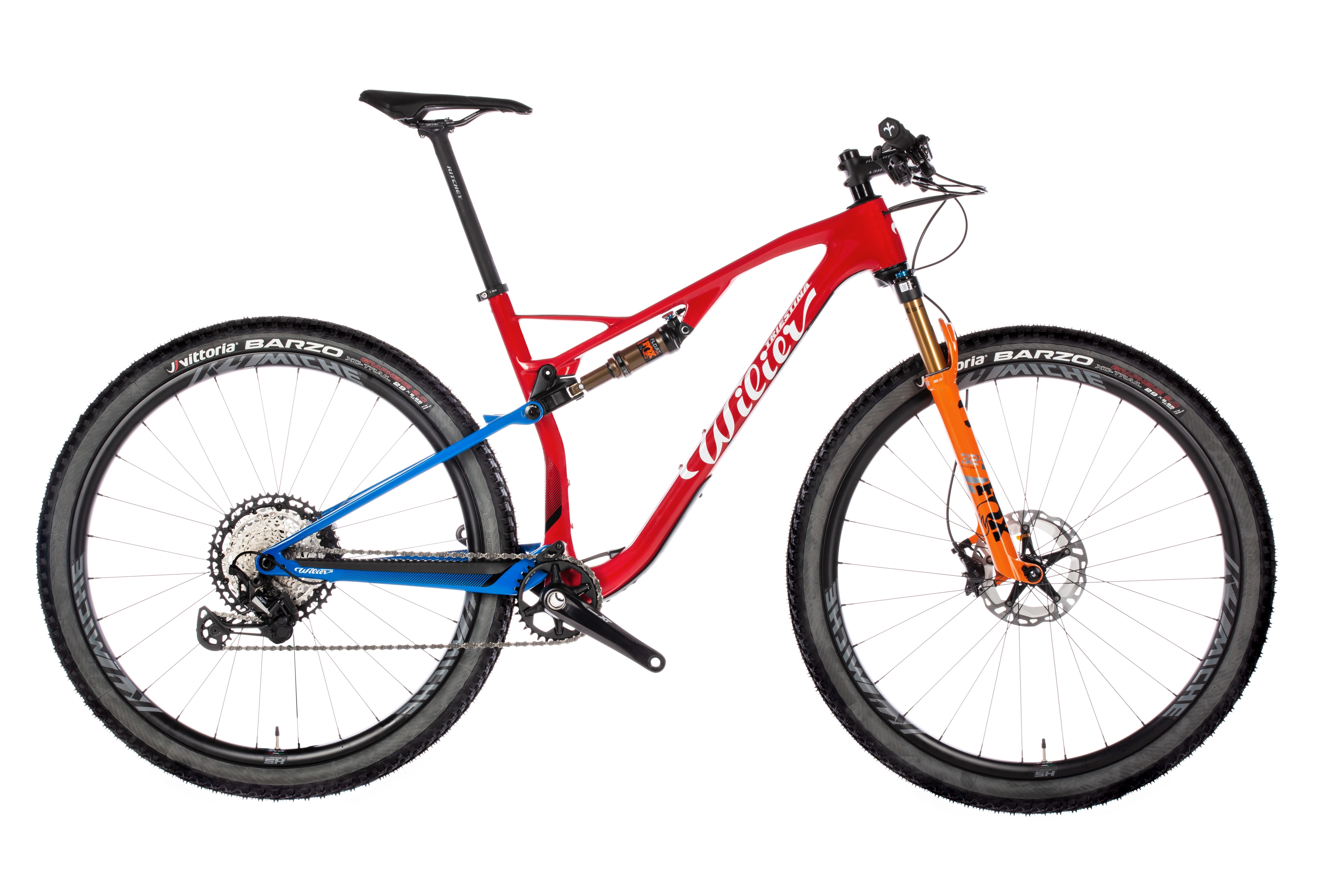 Wilier URTA SLR XT 1x12+Kashima+K4 red blue