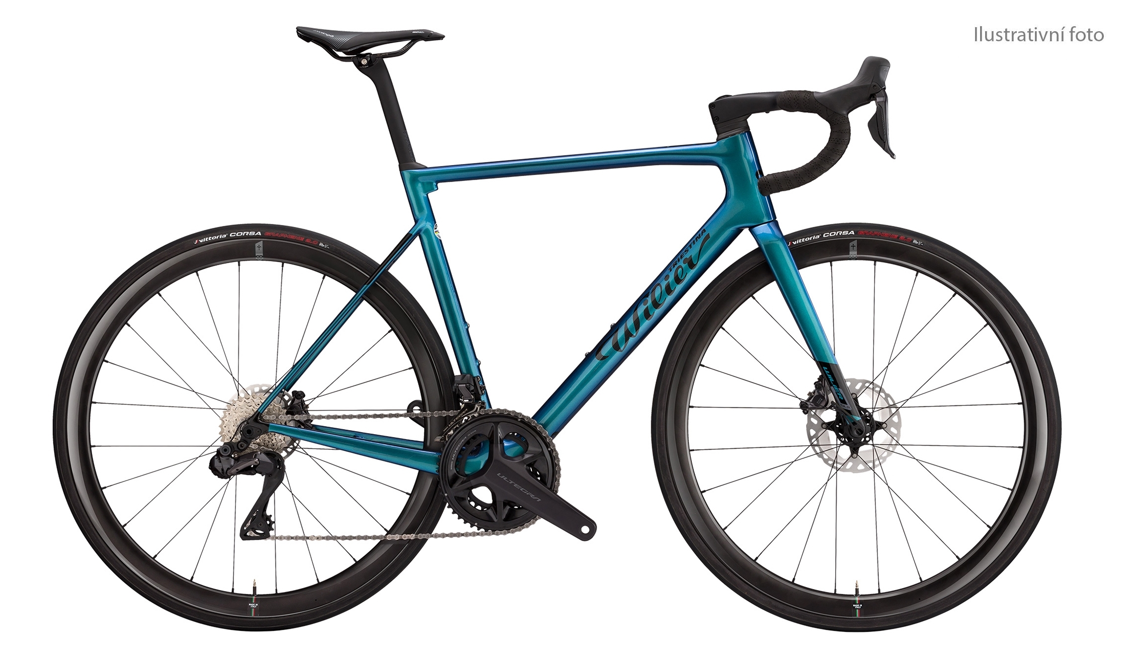 kolo ZERO SLR+ULTEGRA Di2 2x12+SLR38 petrol