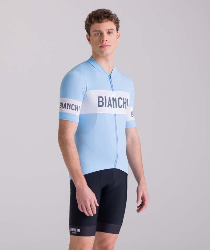 letní dres Bianchi Milano Retro