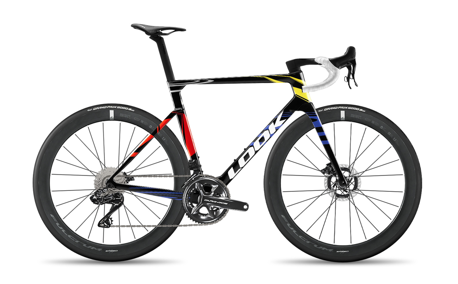 LOOK 795 Blade 2 RS Dura Ace Di2 Iconic Radial / Fulcrum Speed 57 - L