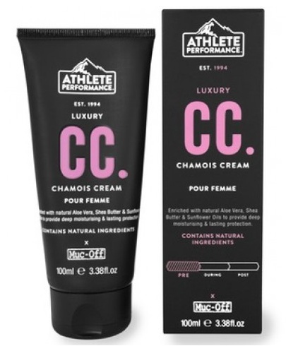Ochranný hydratační krém na hýždě - Muc Off Chamois Cream pro holky 100ml