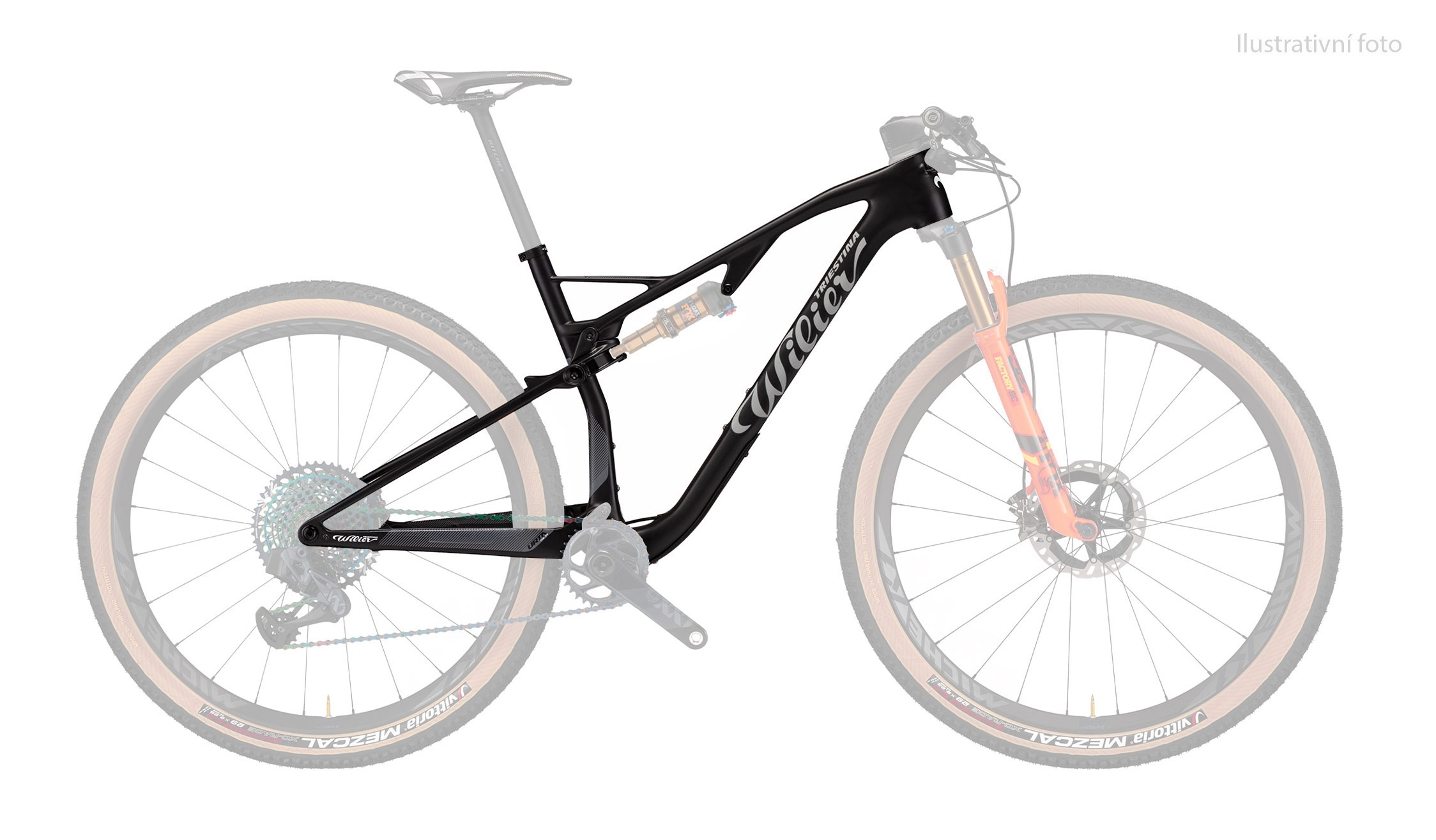 rámová sada URTA SLR + tlumič SID black