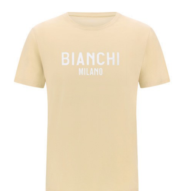 tričko Bianchi Milano FAN - krémová