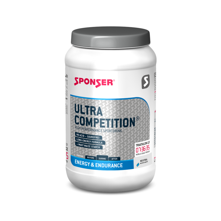 SPONSER ULTRA COMPETITION DRINK Neutral 1000g - Zásaditý hypotonický nápoj bez příchutě