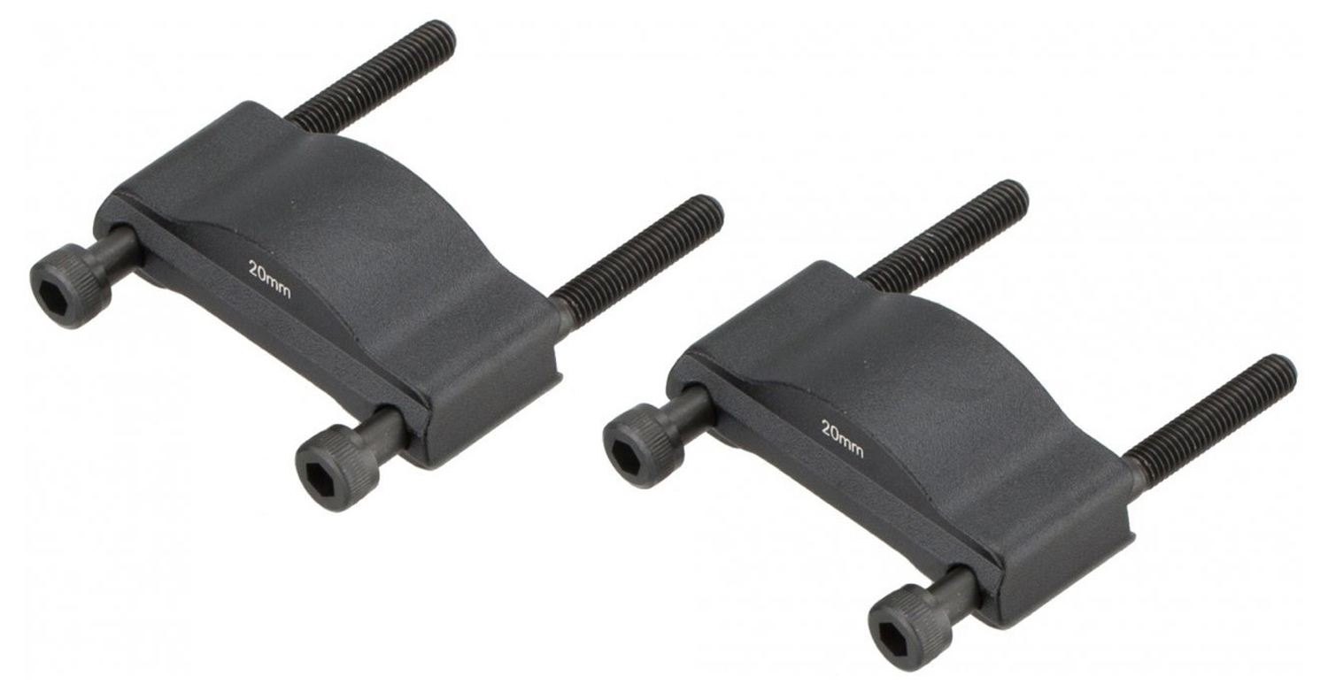 Podložky k hrazdě Controltech FALCON TT BAR SPACER 20 mm, plastová, černá