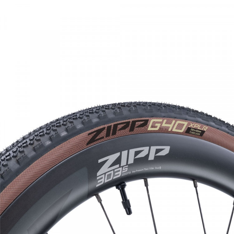 Plášť ZIPP G40 XLPR 700x40 černá/hnědá