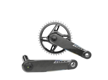 SRAM FORCE AXS 1x Power Meter Spindle XPLR DUB WIDE E1 170mm - Direct Mount 42z (středová