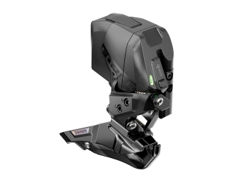 Přesmykač SRAM FORCE AXS E1 Braze-on s pomůckou pro správné nastavení a klínky