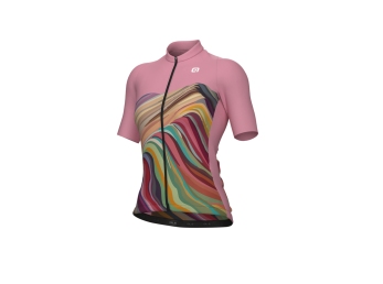 Letní cyklistický dres ALÉ dámský PR-E RAINBOW