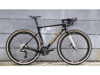 Ridley ASTR RS Shimano GRX Di2 2x12 UD Carbon + Silver + Bronze Gold
