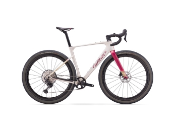 Wilier RAVE ID2 SRAM RIVAL XPLR AXS E1 1x13S 	MICHE ALLROAD CARBON 40 Byte Cream