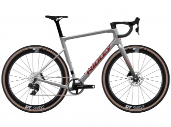Ridley Grifn RS Sram Force XLPR 1x12 Battleship Grey + Candy Red Metallic