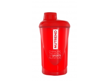 Láhev-šejkr NUTREND 0,6 l, červený