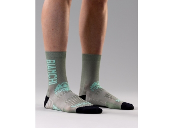 Ponožky Bianchi Milano MID SOCK salvia L/XL